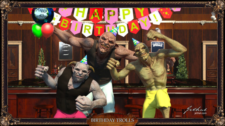 Birthday Trolls