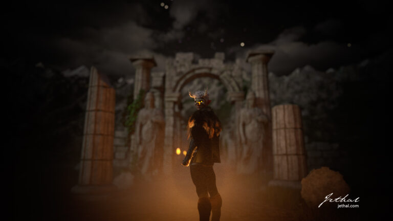 Entering the Ruins